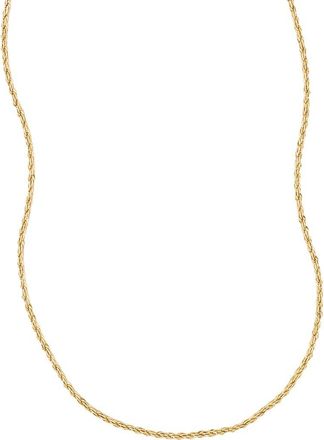 Made by Mary French Rope Chain Necklace in Gold Filled at Nordstrom, Size 16