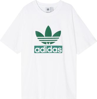 adidas originals Logo Round Neck Short Sleeve Tee For Men White H09346