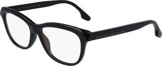 Victoria Beckham Black Acetate Glasses Womens (Frames)