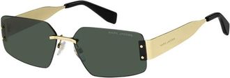 Marc Jacobs Marc 875/S Rechthoekige Zonnebril - unisex - Zonnebrillen - Geel - 59 MM - Accessoires