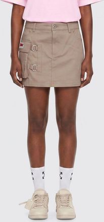 Off-white Gonna cargo in cotone