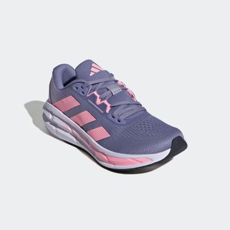 adidas Laufschuh ADIDAS PERFORMANCE QUESTAR 3, Damen, Gr. 38,5, lila (silber violet, pink spark, silber dawn), Synthetik, Textil, Schuhe Laufschuh