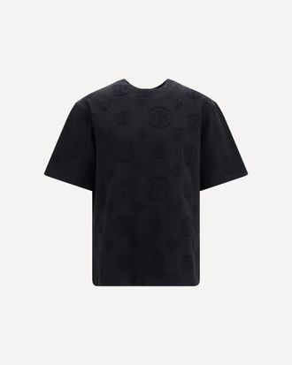 Casablanca shirt oversize con monogramma all over Man S