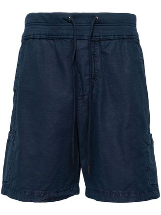 James Perse Shorts met textuur - Blauw