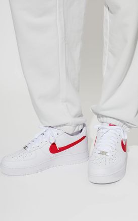 Nike Sports Shoes AIR FORCE 107, Mens, White