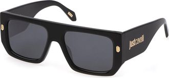 Just Cavalli SJC022 700X Womens Sunglasses Black Size 56