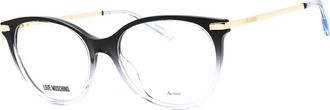 Moschino Womens Mol570 52Mm Optical Frames