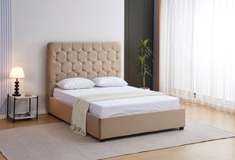 Seconique Madison 5 Bed (King) in Fawn | Size: King