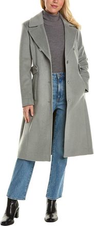 Kenneth Cole Wool-Blend Military Jacket