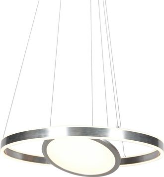 Steinhauer Steinhauer - L&aacute;mpara Colgante - Ringlux - Acero - Metal - &Oslash; 60cm
