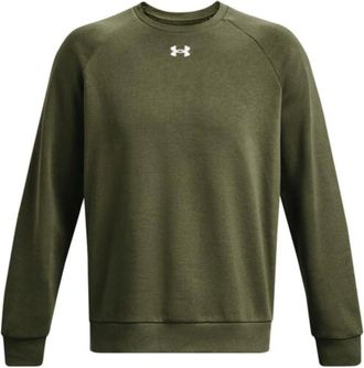 Under Armour Heren, Sweatshirts & Hoodies, Groen, Maat: XL Fleece