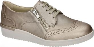 Solidus Kathy Leather Sneaker - Dames - Sneakers - Geel - 40 EU - Leer - Schoenen