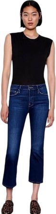 Frame Denim Le Mini Boot Jeans In Terre