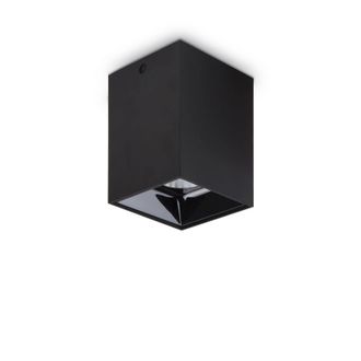 Netlighting Nitro LED 1 Light Square Surface Mounted Downlight Black
