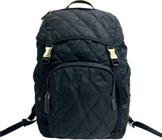 Prada Navy Nylon Backpack (Pre-Owned)