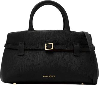 Manu Atelier Le Cambon 25 Tas - Dames - Handtassen - Zwart - ONE Size - Katoen - Tassen
