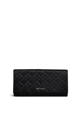 Radley London Weaver Lane Large Flapover Wallet in Black at Nordstrom