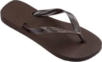 Havaianas Top Tiras Flip Flop in Dark Brown at Nordstrom, Size 7
