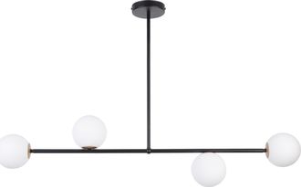 Sigma Gama L&aacute;mpara Suspendida Negra 104 Cm De Ancho