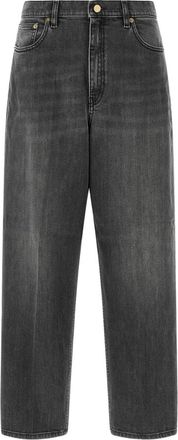 Fabiana Filippi Jeans - Dames - Loose Fit Jeans - Grijs - 2XS - Jeans