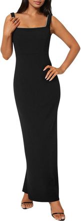 Bebe Square Neck Maxi Dress