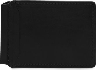 Korchmar Spencer Leather Money Clip Wallet in Black at Nordstrom