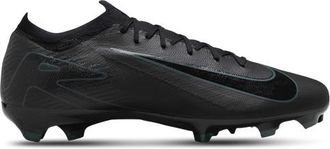 Nike Mens Zoom Vapor 16 Pro FG - Soccer Shoes Black/Black/Deep Jungle Size 10.0