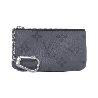 Louis Vuitton Black Coated Canvas Coin Purse/Coin Case (Pre-Owned)