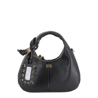 Ganni Hobo Mini Grained
