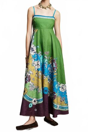 Alemais Nanci Sundress In Green