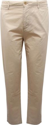 Burberry Heren, Broeken, Beige, Maat: 4XS