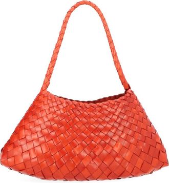 Dragon Diffusion Rosanna Textured Woven Leather Bag