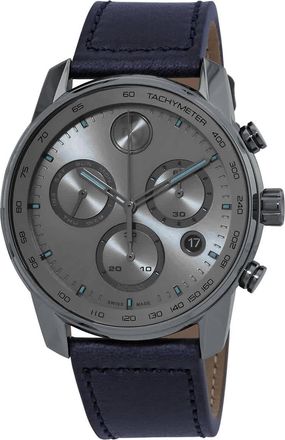 Movado Bold Verso Chronograph Quartz Grey Dial Mens Watch 3600909