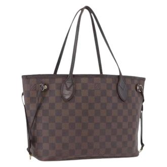 Louis Vuitton Pre-owned Damier Ebene Tote Bag - Pre-owned - Mujer - Marr&oacute;n - ONE SIZE