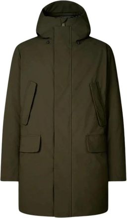 Save The Duck Wilson Parka - Heren - Parka Jassen - Groen - L - Leer - Jassen