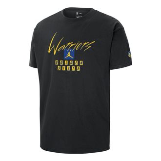 Nike Jordan Air Jordan x NBA Golden State Warrors Logo T-Shirt Black FN1065-010