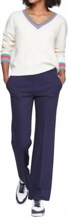 Vilagallo Martina Pants In Azul Marino