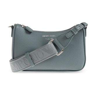 Emporio Armani Shoulder Bags, female, Blue, Size: ONE SIZE Shoulder Bag