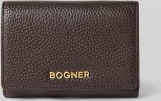 Bogner Portemonnaie mit Label-Detail Modell nena in Dunkelbraun, Größe 1