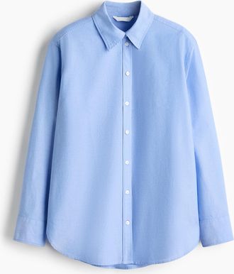 H&M Oxfordbluse - Blue