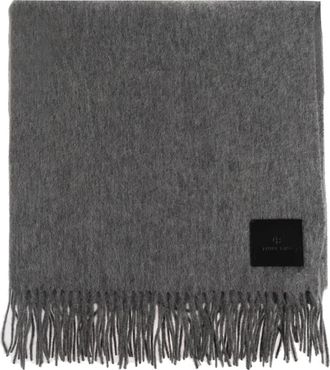 Anine Bing Wollen Sjaal - Dames - Wintersjaals - Grijs - ONE Size - Wol - Accessoires