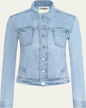 L'agence Ashby Slouch Straight-Leg Jeans