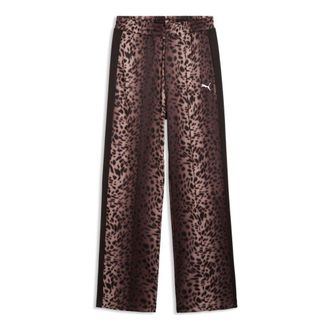 Puma (WMNS) PUMA T7 Leo Luxe Track Pants PUMA Black 634564-01