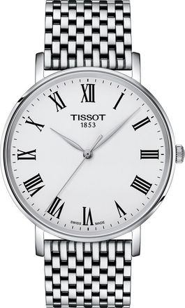 Tissot Chemin Des Tourelles Automatic Bracelet Watch, 32mm in White Mother Of Pearl at Nordstrom Rack