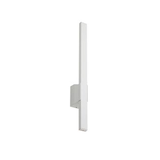 Lindby Lindby L&aacute;mpara De Pared Led Exterior sakari En Blanco Aluminio