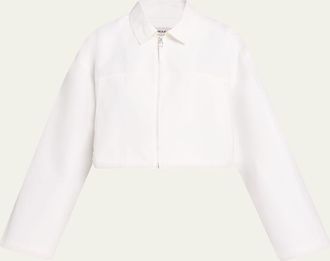 SIMKHAI Colsen Cropped Jacket