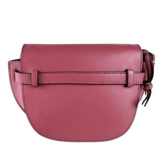 Loewe Pre-owned Shoulder Bag - Dames - Pre-owned - Roze - Maat: ONE Size Leer