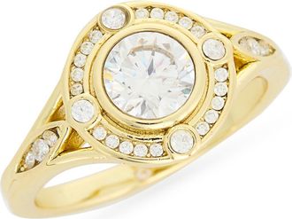 Covet Art Deco Ring in Gold at Nordstrom Rack, Size 7