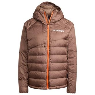 ADIDAS TERREX Terrex Xperior CW+ Down Hooded Daunenjacke f&uuml;r Damen | braun