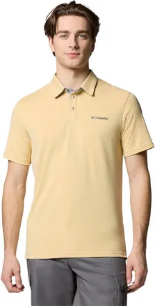 Columbia Heren Nelson Point Poloshirt (Geel)